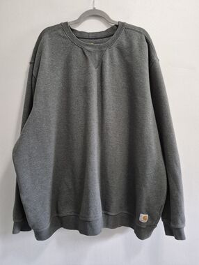 Carhartt Original Fit Gray Crewneck Sweatshirt Size 3XL